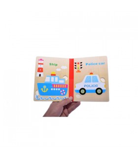 خرید پازل چوبی مدل دفترچه ی آموزشی