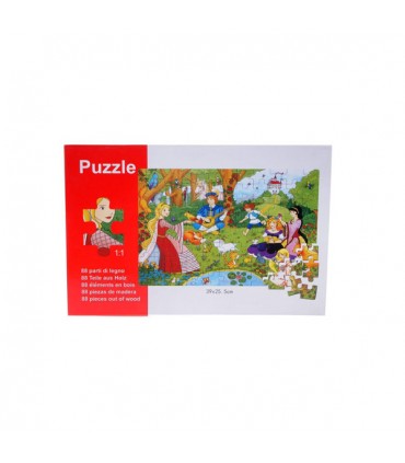 خرید پازل کودک 88 قطعه چوبی طرح سیندرلا