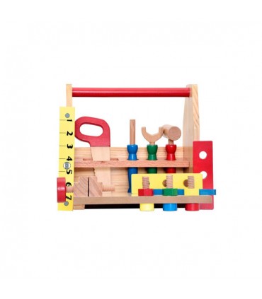 خرید جعبه ابزار چوبی کودک