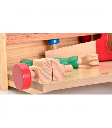 خرید جعبه ابزار چوبی کودک