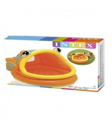 خرید استخر بادی کودک اینتکس مدل ماهی