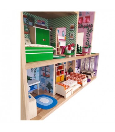 خانه عروسک چوبی - خاله بازی