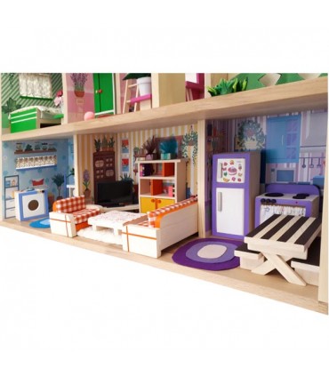 خانه عروسک چوبی - خاله بازی