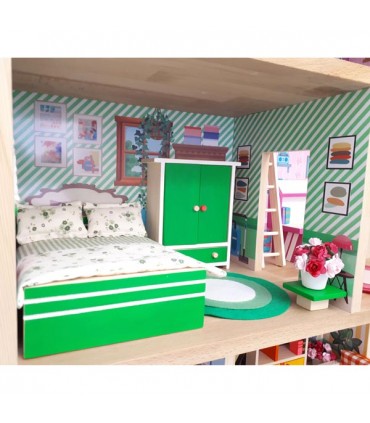 خانه عروسک چوبی - خاله بازی