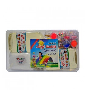 بازی آموزشی ساخت اسلایم دانشمند کوچک
