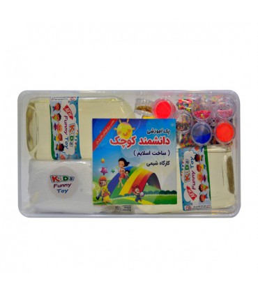 بازی آموزشی ساخت اسلایم دانشمند کوچک