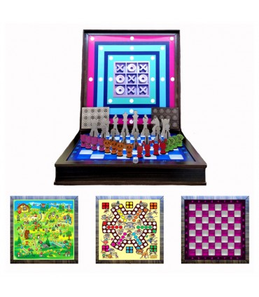 مجموعه بازی فکری شطرنج و منچ