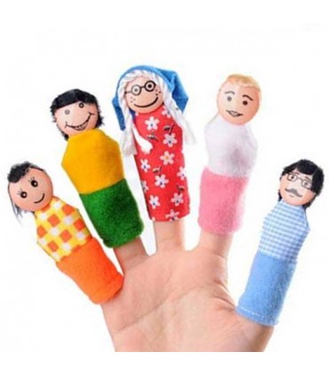خرید عروسک انگشتی خانواده شادی رویان