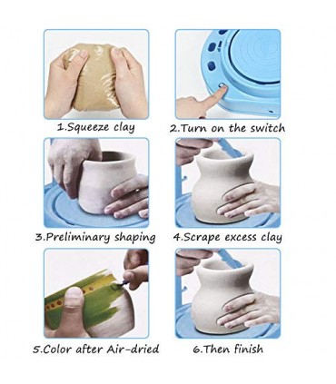 چرخ سفالگری کودکان