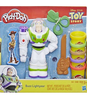 خمیر بازی هاسبرو مدل Play-Doh Buzz Lightyear E3369 مجموعه 9 عددی