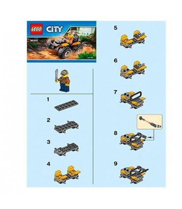 لگو موتور چهار چرخ مدلcity