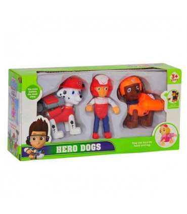 اکشن فیگور سگهای نگهبان 3 عددی