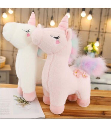 عروسک طرح اسب تک شاخ -  48 سانتی