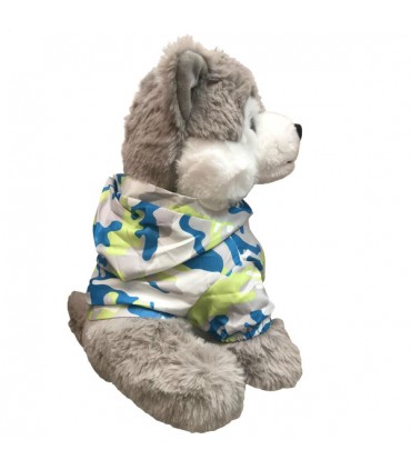 عروسک سگ هاسکی - 25 سانتی