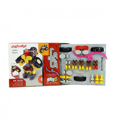 اسباب بازی ساختنی مدل موتور و سرباز