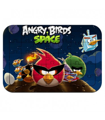 پازل 35 تکه دخترانه و پسرانه - طرح پرندگان خشمگین