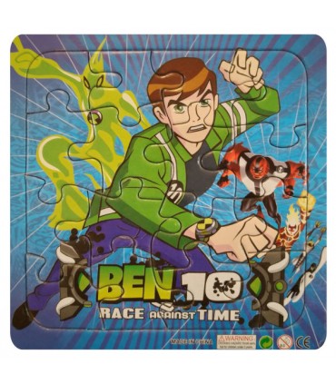 پازل 16 تکه پسرانه - طرح بن تن