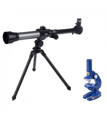 بازی اموزشی دخترانه و پسرانه  تلسکوپ و میکروسکوپ