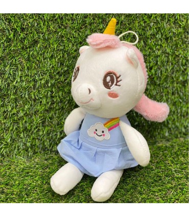 عروسک طرح اسب تک شاخ - 30 سانتی