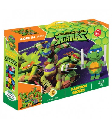 اسباب بازی ساختنی - طرح لاک پشت های نینجا