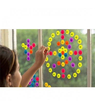 بازی ساختنی - چسبونک های رنگی