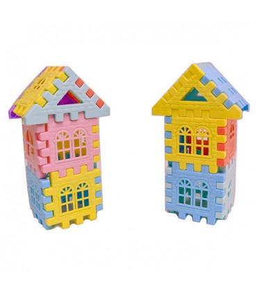 ساختنی دخترانه و پسرانه - طرح بلوک های خانه سازی