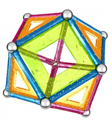 هزار سازه های مگنتی - مدل 22 قطعه Glitter