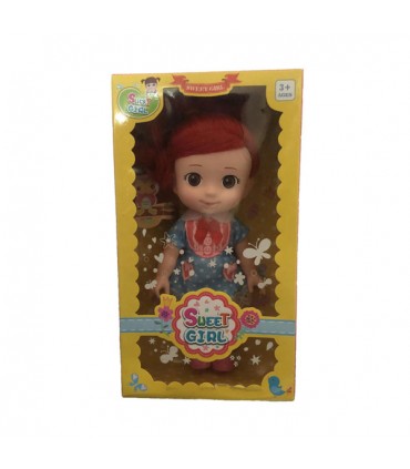 عروسک مدل دختر بچه  - 22 سانتی