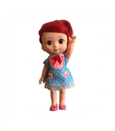 عروسک دخترانه مدل دختر بچه  - 22 سانتی