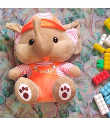عروسک فیل ملبانی - 40 سانتی