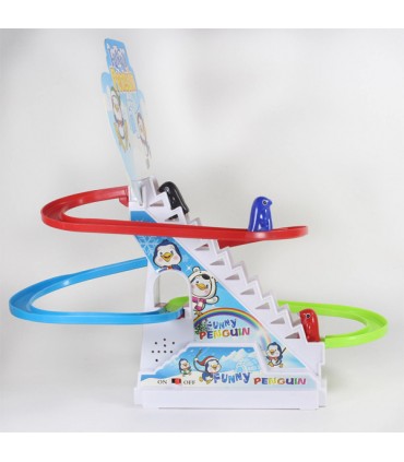 بازی آموزشی  پله پنگوئن