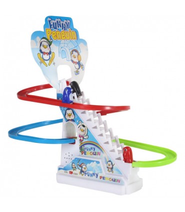 بازی آموزشی دخترانه و پسرانه   پله پنگوئن