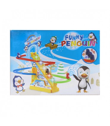 بازی آموزشی  پله پنگوئن
