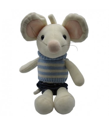 عروسک دخترانه موش مهربون - 30 سانتی