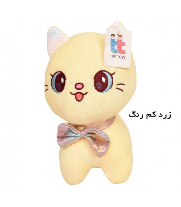 عروسک طرح گربه - 23 سانتی