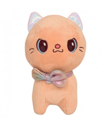 عروسک دخترانه طرح گربه - 23 سانتی