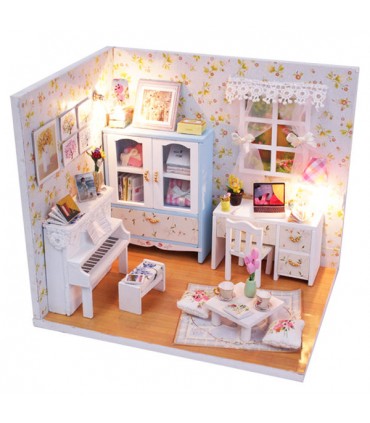 ساختنی دخترانه  خانه سازی مینیاتوری