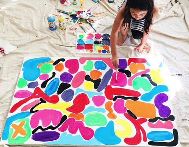 kids-artist خلاقیت کودکان