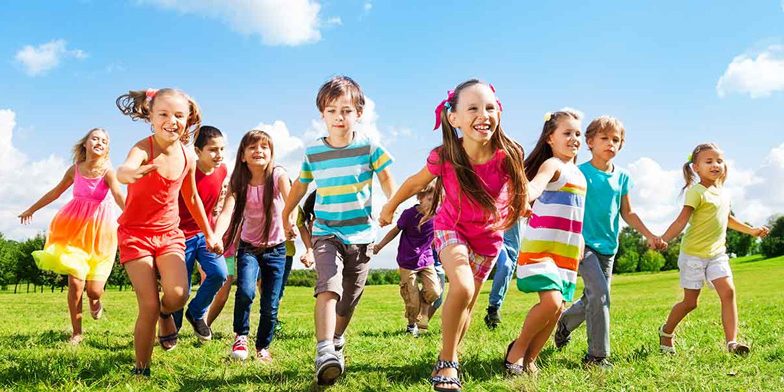 فعالیت بالای کودکان