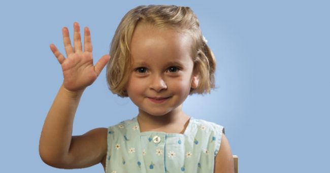 kids-say-hello آموزش سلام کردن به کودکان